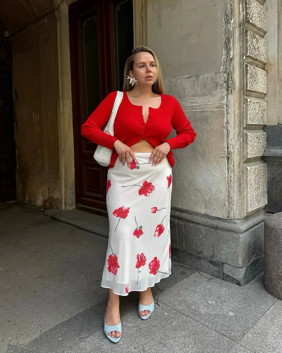 must-have fall outfits for women 2026 Romantic Knitwear And Floral Elegance