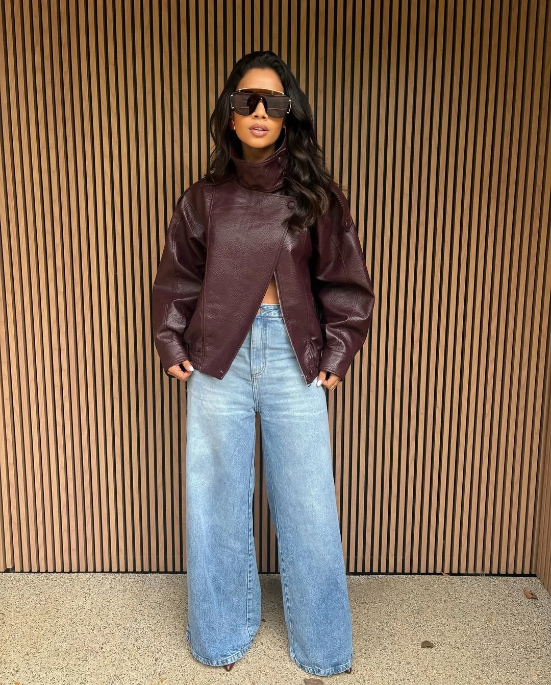 must-have fall outfits for women 2026 Brown Leather Becomes The New Fall Essential