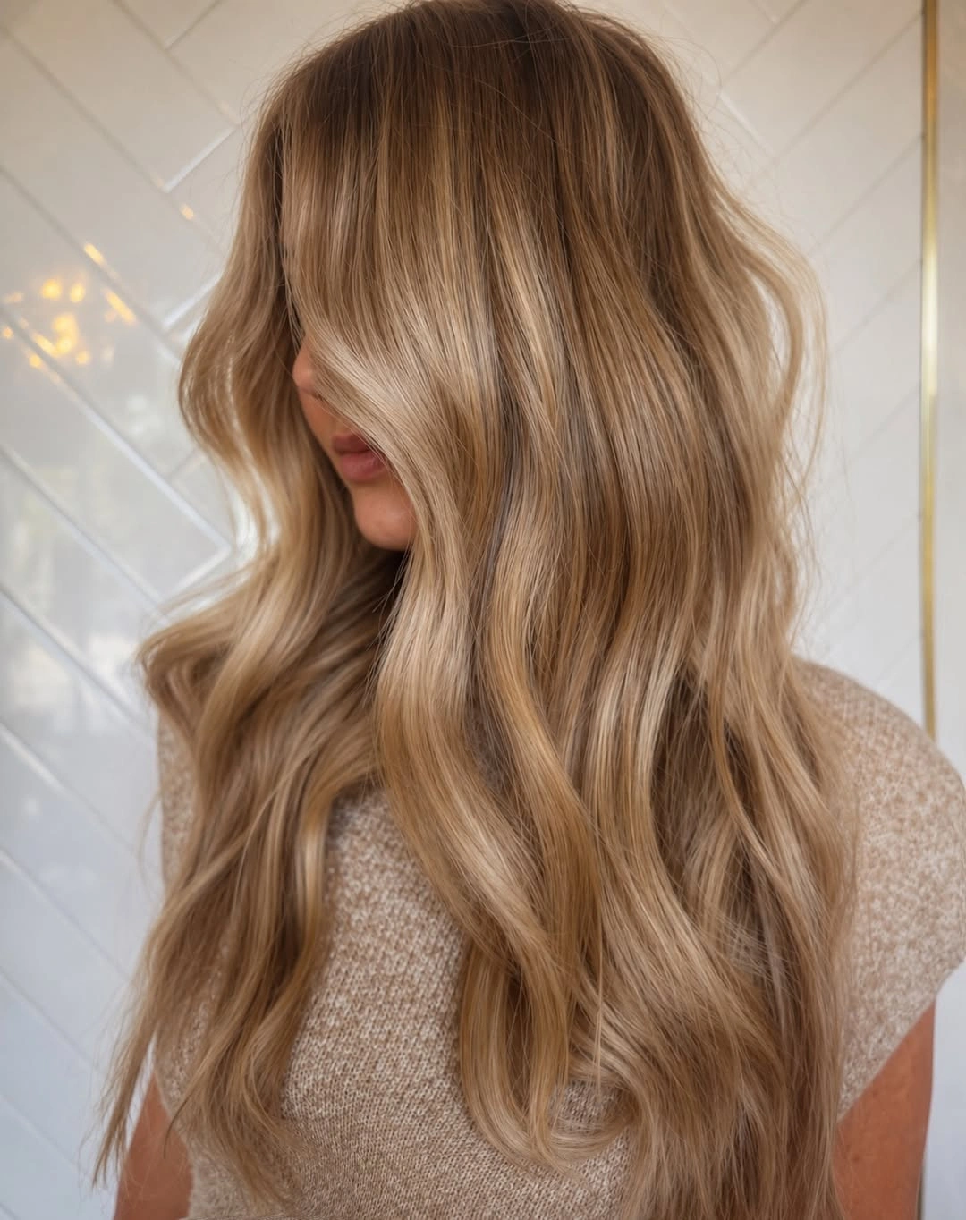 stunning fall blonde hair colour 2026 Warm Honey Blonde With Effortless Waves
