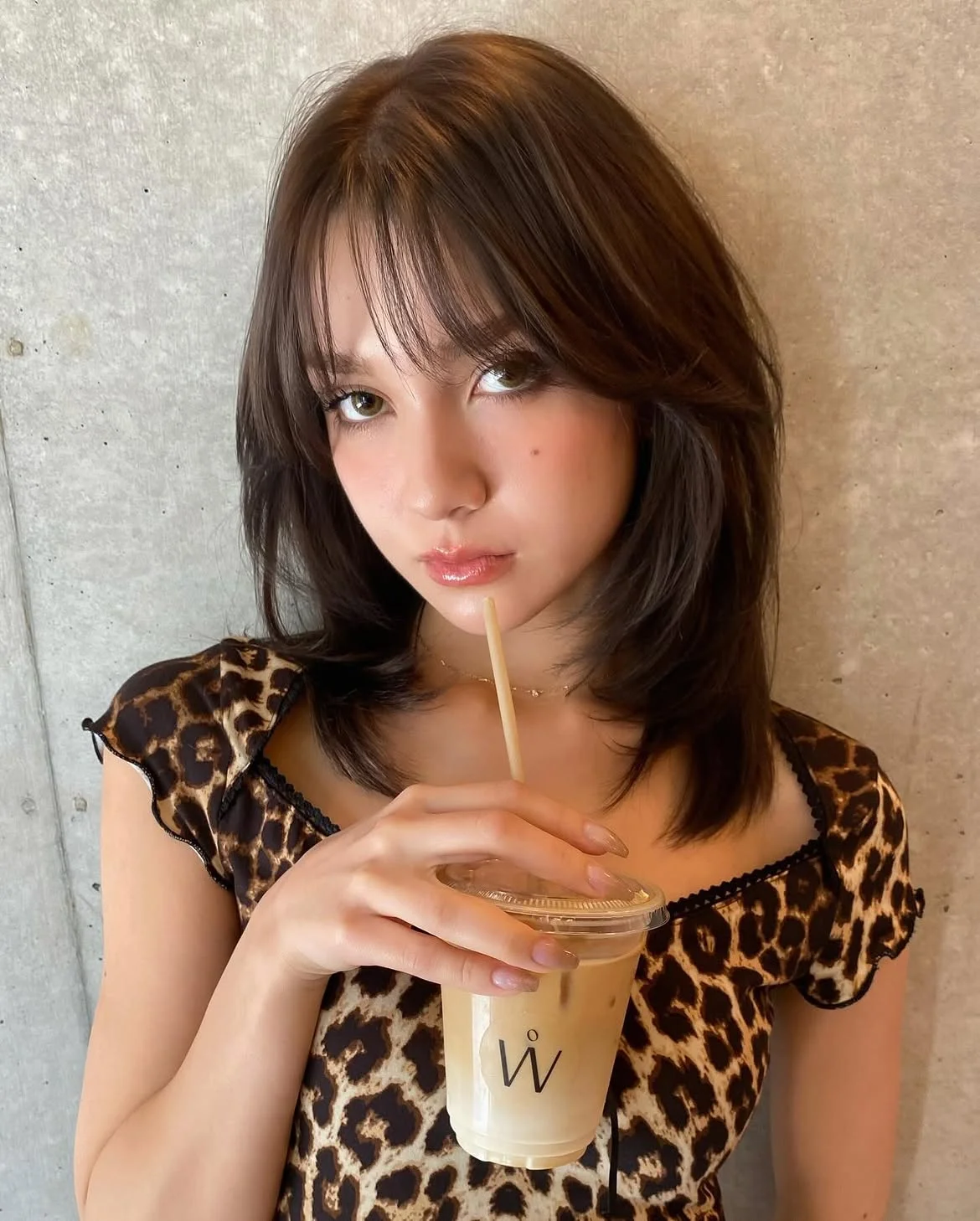 stylish choppy medium layered hair Sleek Mid Length Layers with Airy Fringe
