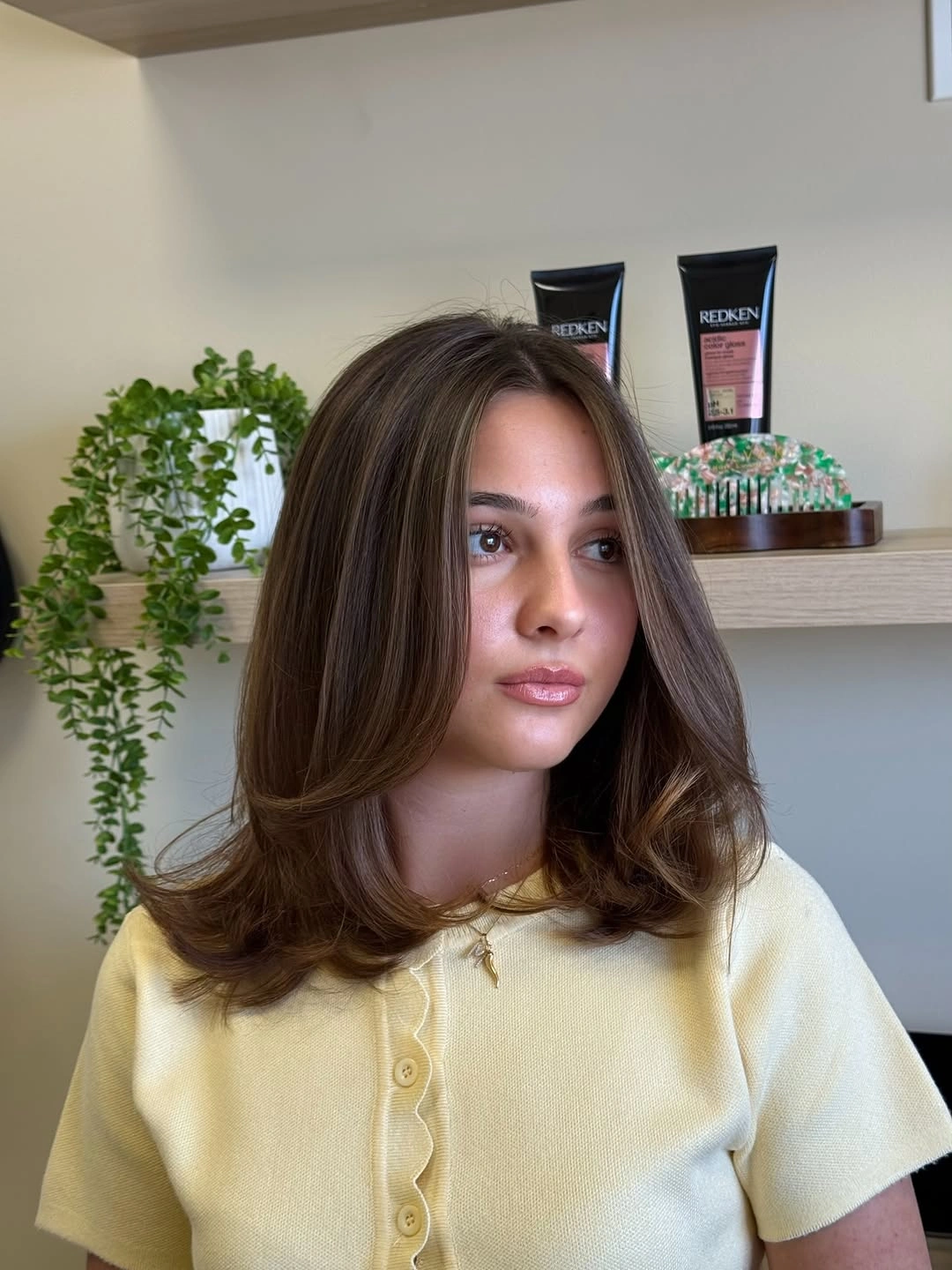 stylish choppy medium layered hair Classic Blowout With Soft Layered Ends