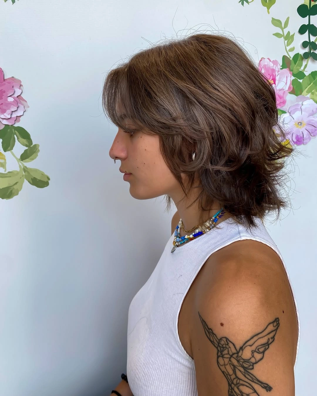 stylish choppy medium layered hair Relaxed Shag Inspired Layers