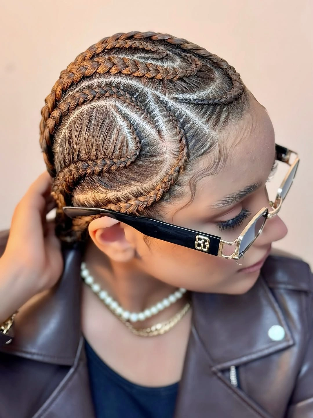 trendy feed in braid hairstyles Heart-Shaped Feed-In Braids That Turn Hair Into Art
