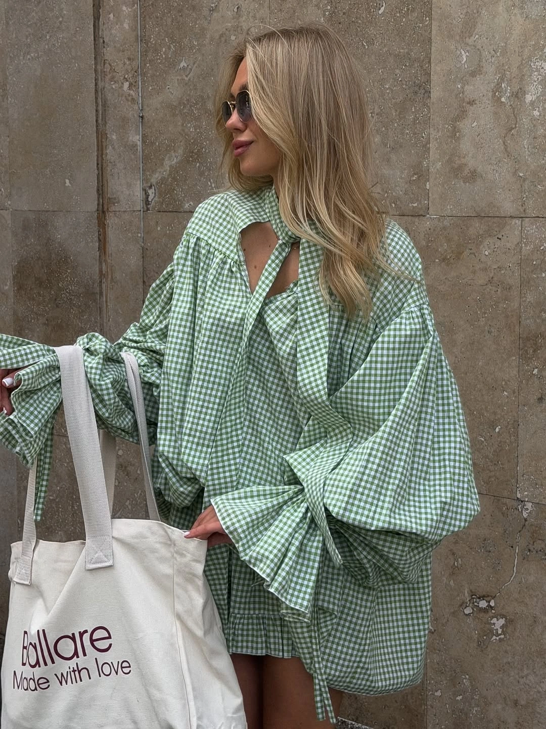 trendy september fashion trends 2026 Soft Gingham Brings Relaxed Women Casual Energy
