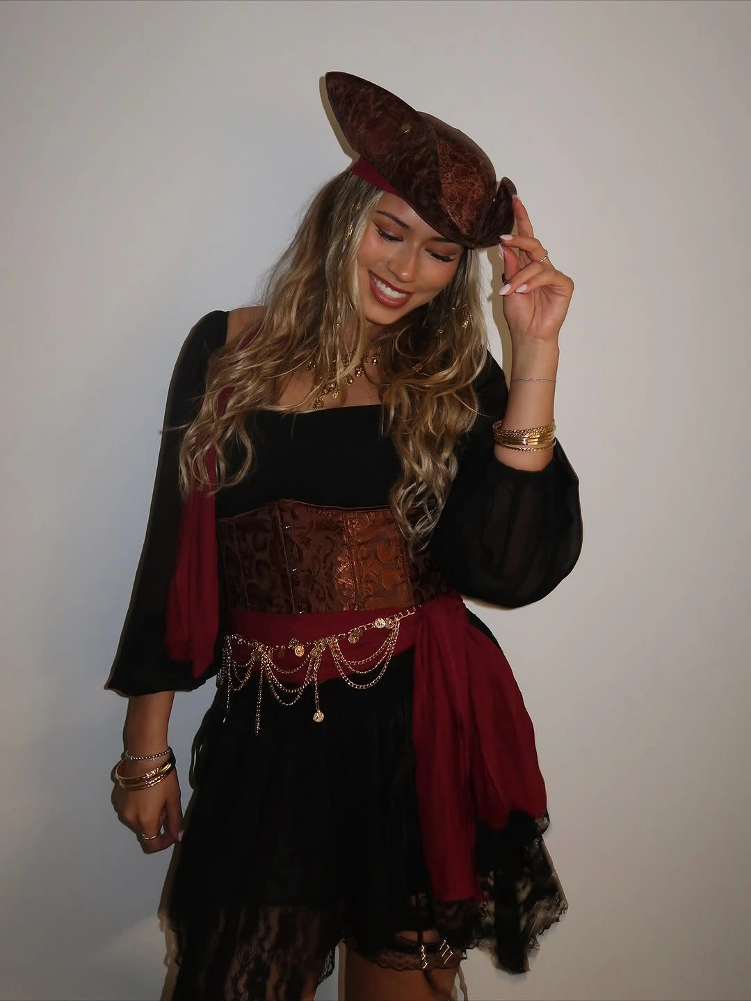 creative halloween costume ideas 2026 Modern Vintage Pirate Costume