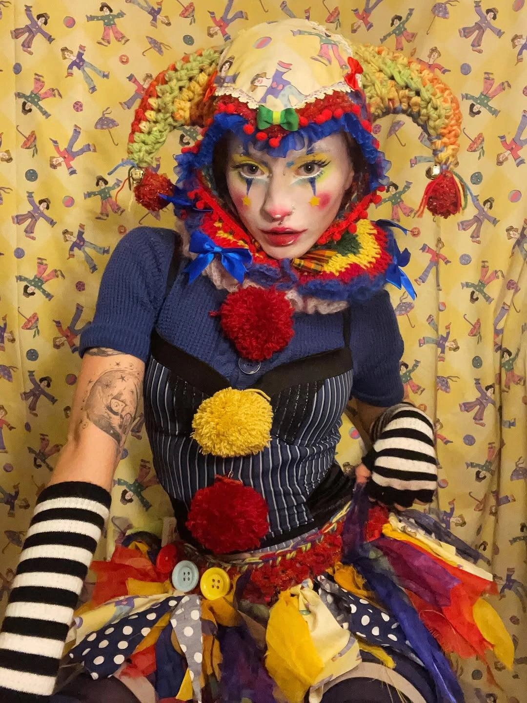 creative halloween costume ideas 2026 Handmade Harlequin Look