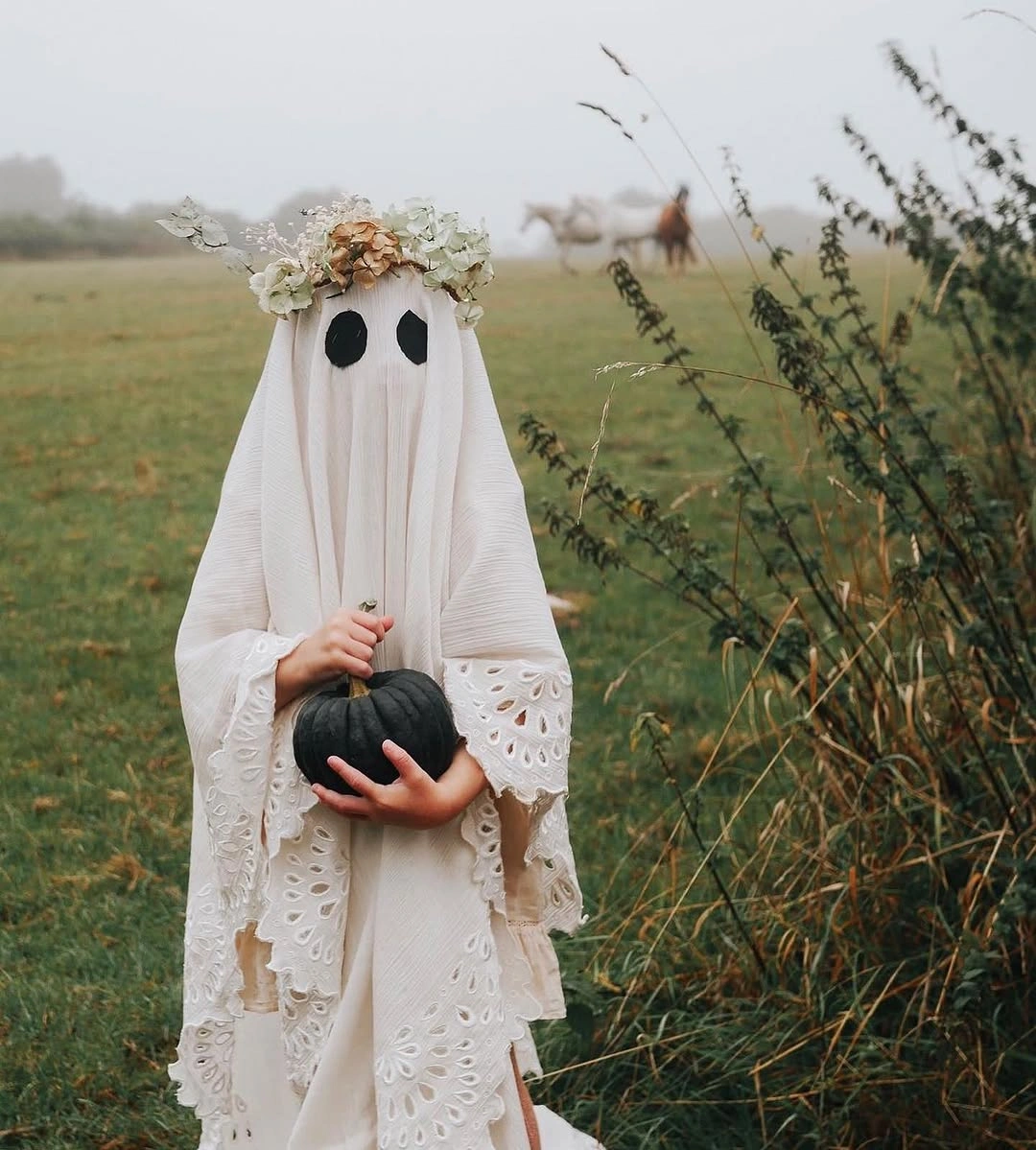 cute halloween costume for kids 2026 Soft Ghost Costume