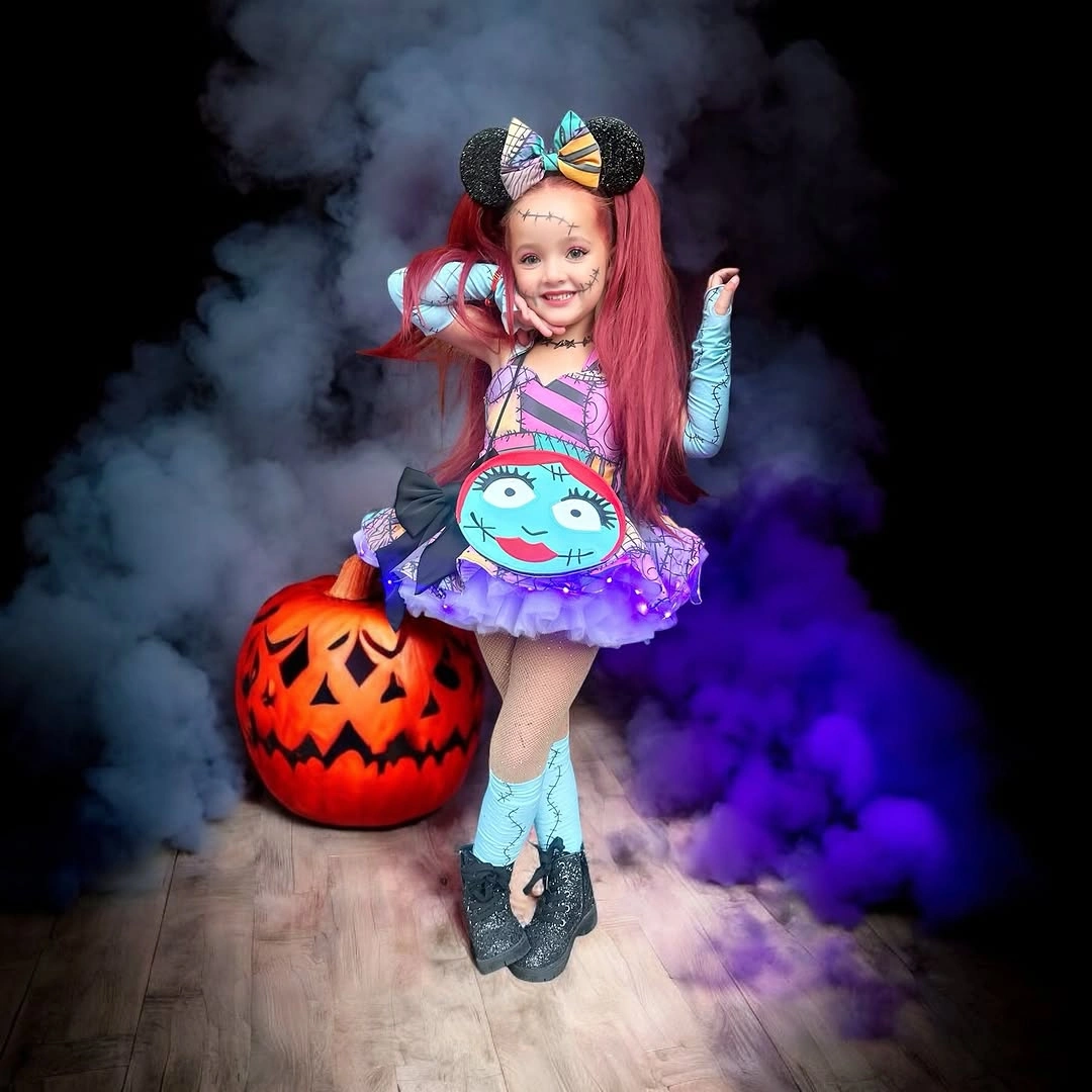 cute halloween costume for kids 2026 Colorful Monster Doll Costume