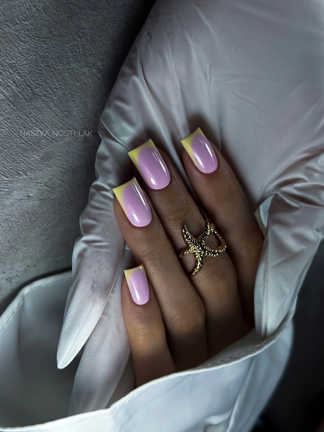 elegant fall mid length nails 2026 Soft Butter French for a Cozy Fall Refresh