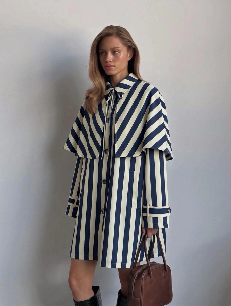 modern september fashion trends 2026 Preppy Stripes With a Modern Utility Shape