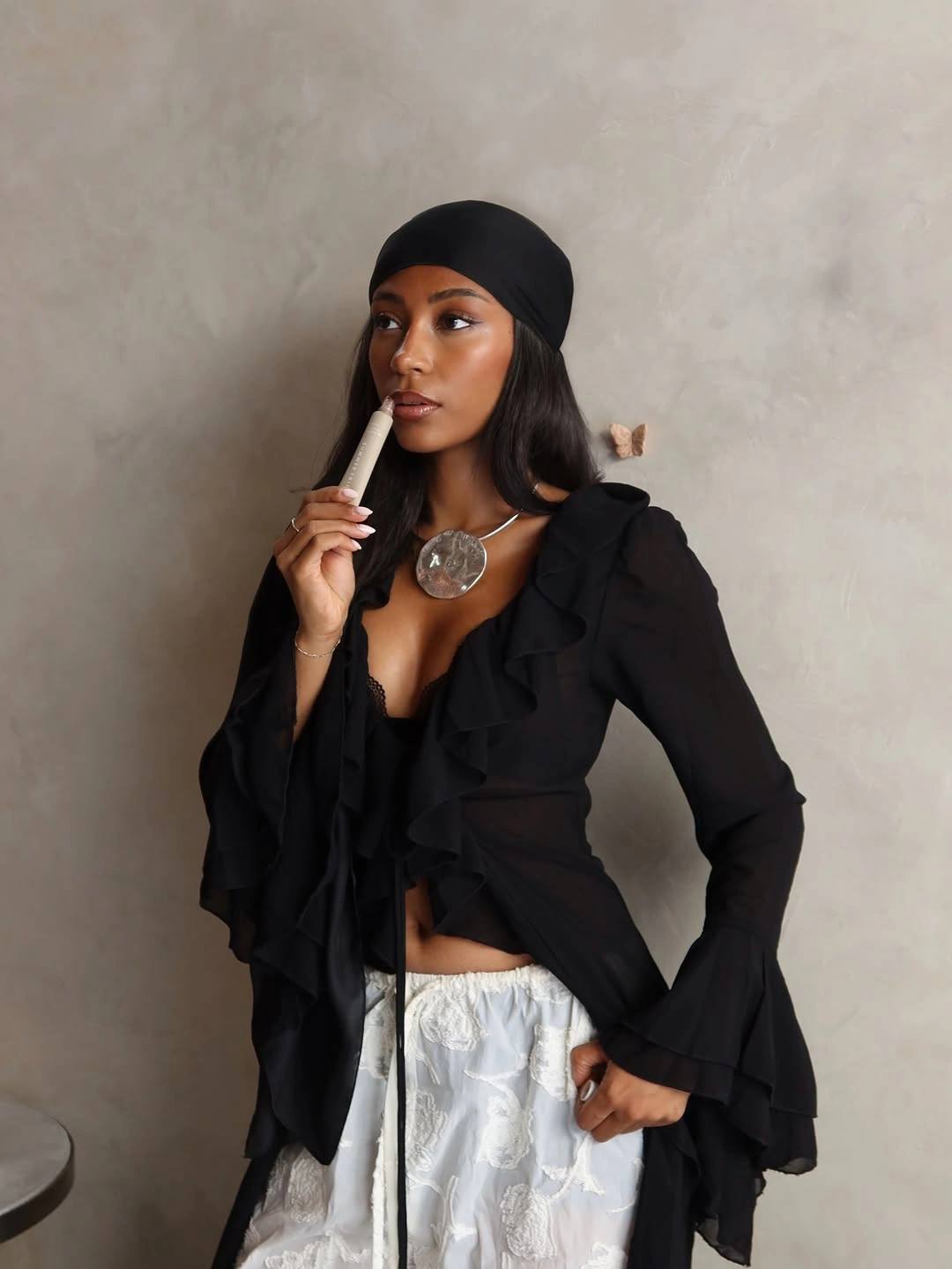 modern september fashion trends 2026 Romantic Black Layers With a Modern Edge