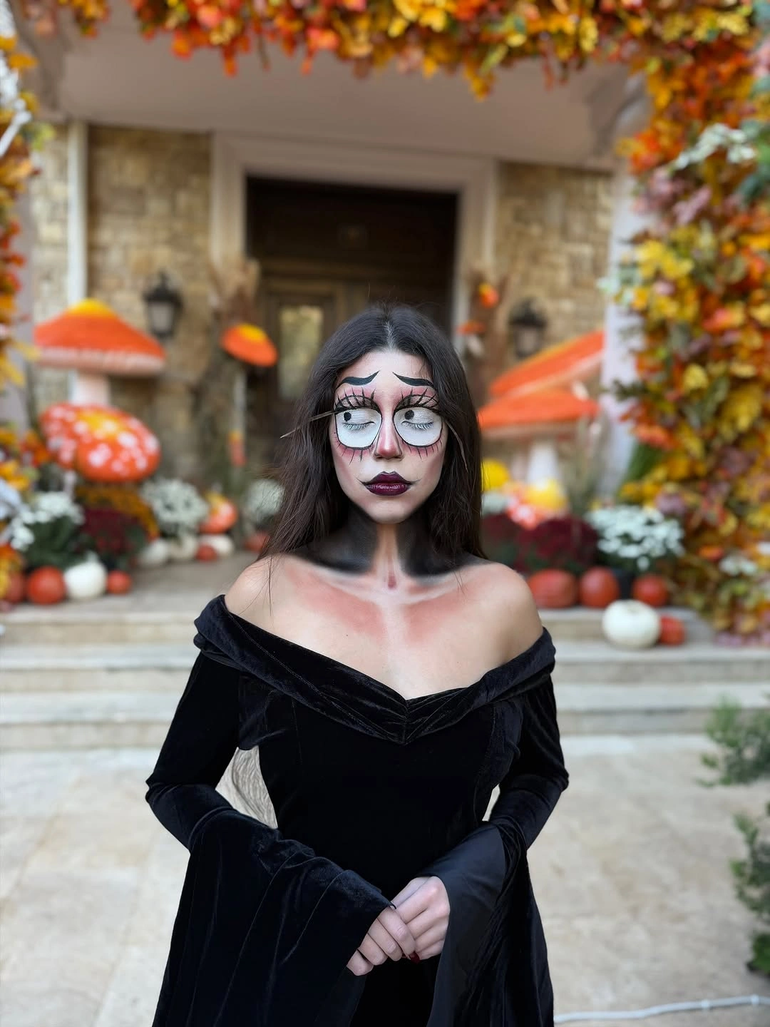 spooky halloween outfits 2026 - Gothic Glamour With a Haunted Twist