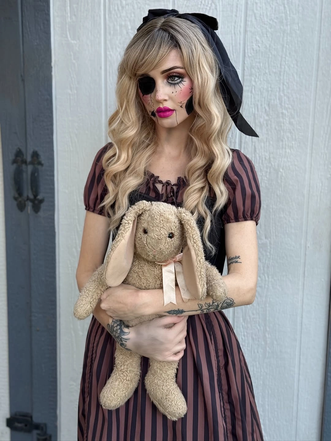 spooky halloween outfits 2026 - Broken Doll With a Dark Fairytale Mood
