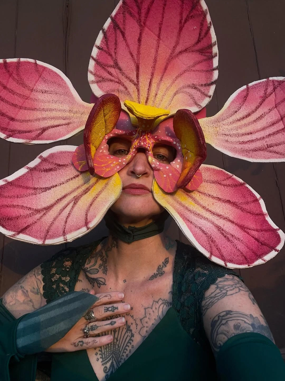 spooky halloween outfits 2026 - Fantasy Flower Creature