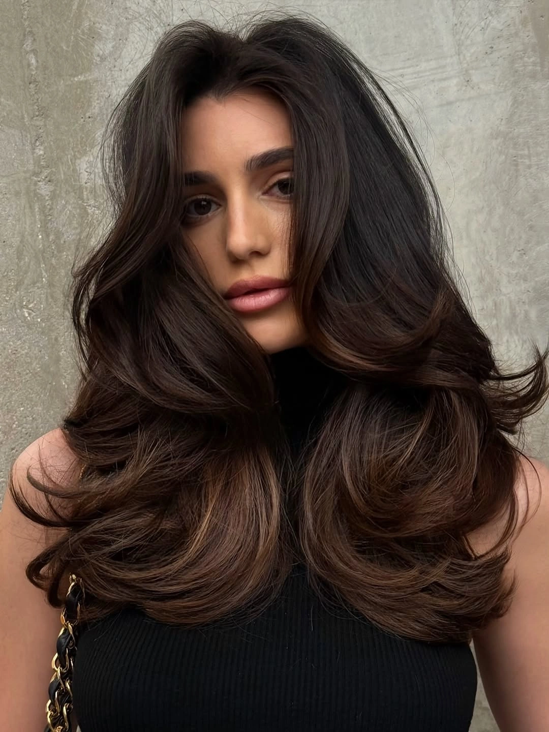 stunning fall brown hair colour ideas 2026 Deep Espresso Layers With Soft Volume