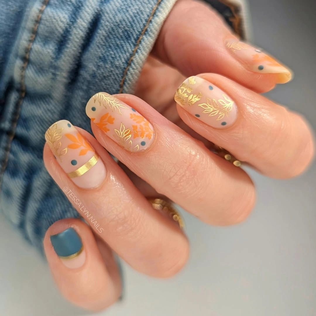 Trendy Fall Nails for Medium Skin Tone